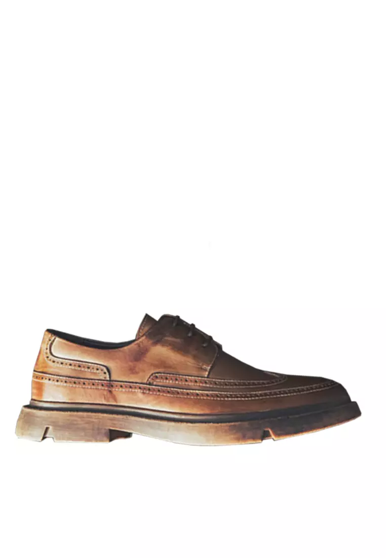 Discount on Twenty Eight Shoes  shoes - SKU: VANSA  Brogue Leather Platform Business Shoes VSM-F01848