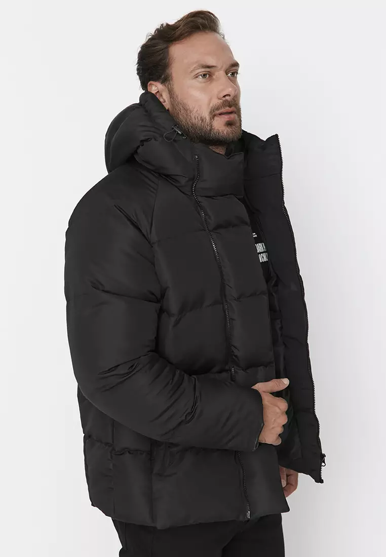 寬鬆防風防水羽絨冬季外套