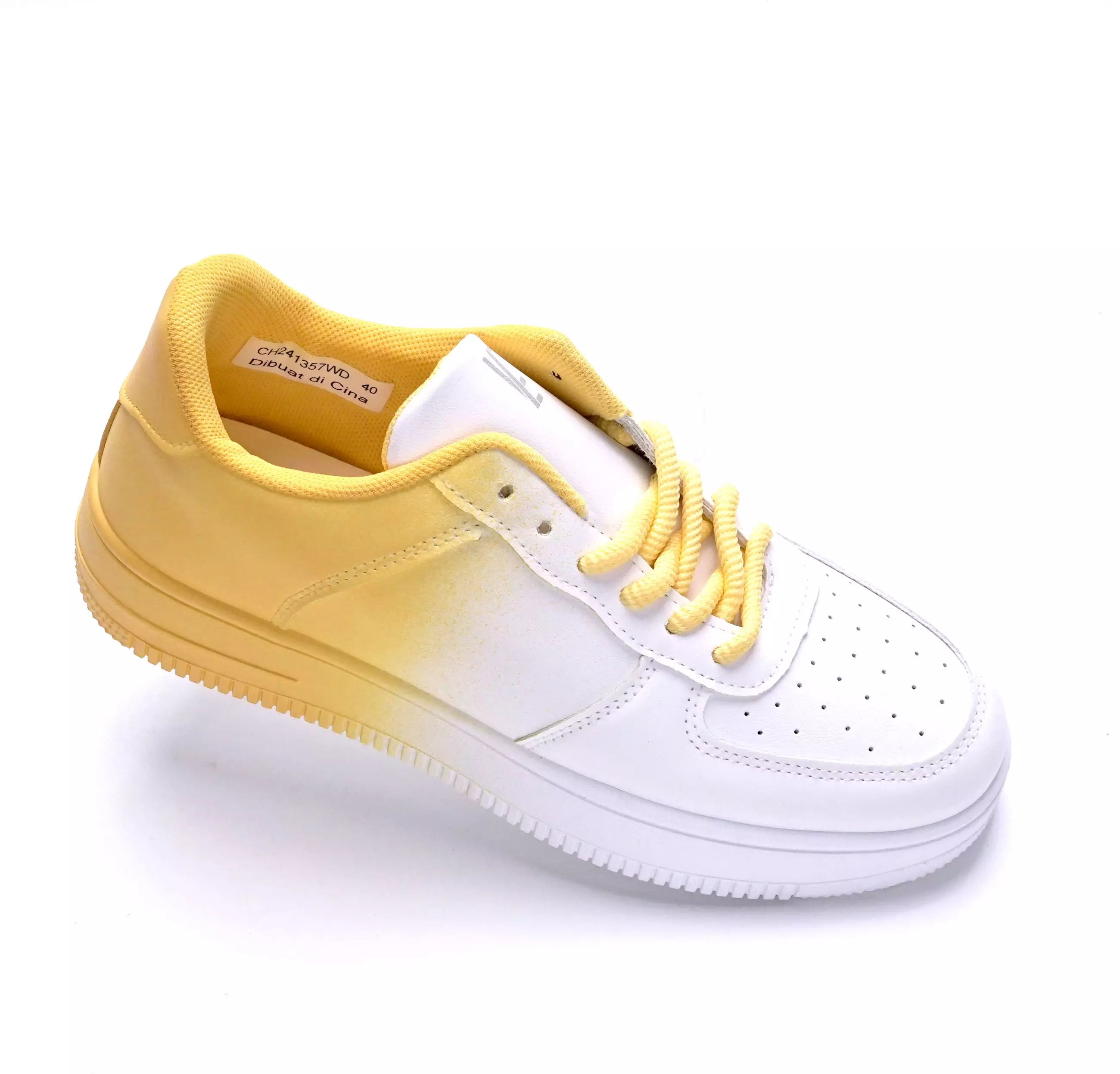 LEV By Zandilac - Sepatu Sneakers Wanita Dewasa CH241357WD - PUTIH/KUNING