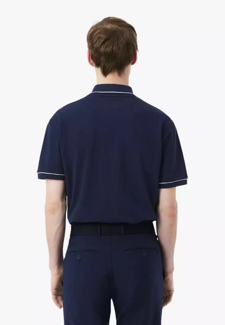 Heat Regulating Mini Piqué Golf Polo Shirt