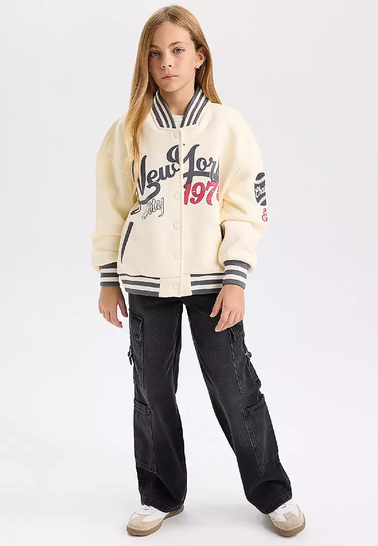 Long Sleeves Bomber Jacket