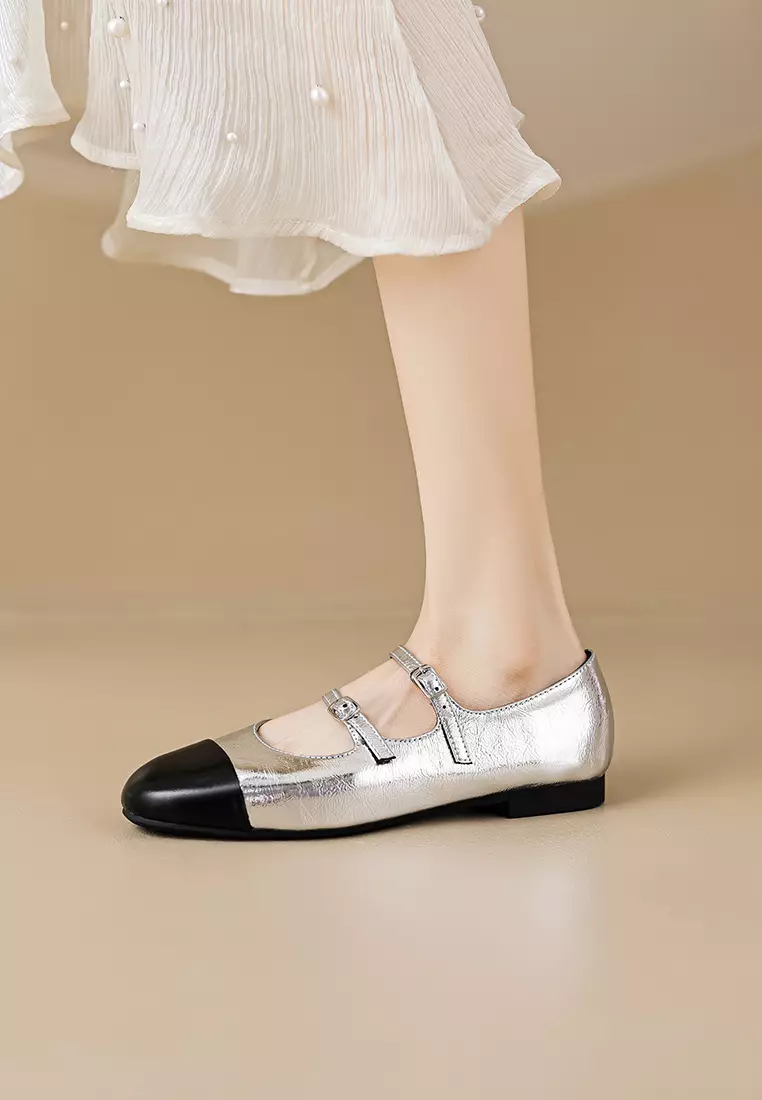 Double Strap Mary Jane Shoes WW883-1