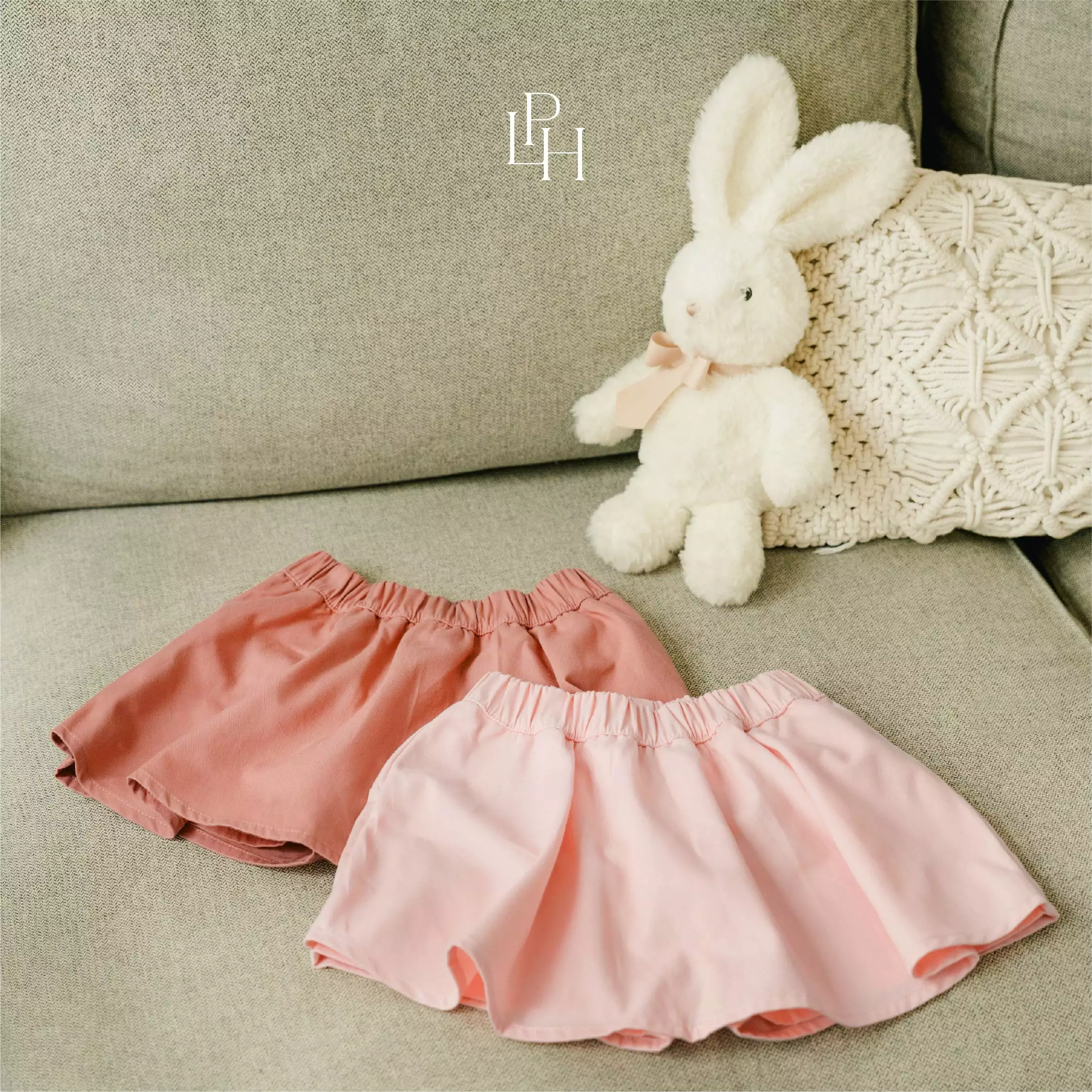 Little Palmerhaus - Tiffany Skort (Celana Rok Anak) Soft Pink
