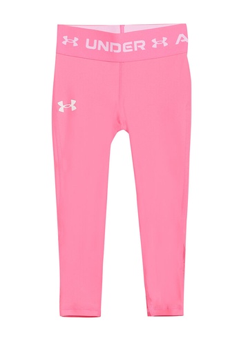 Under Armour pink Girls' HeatGear Ankle Crop Leggings A9166KA3FA6143GS_1