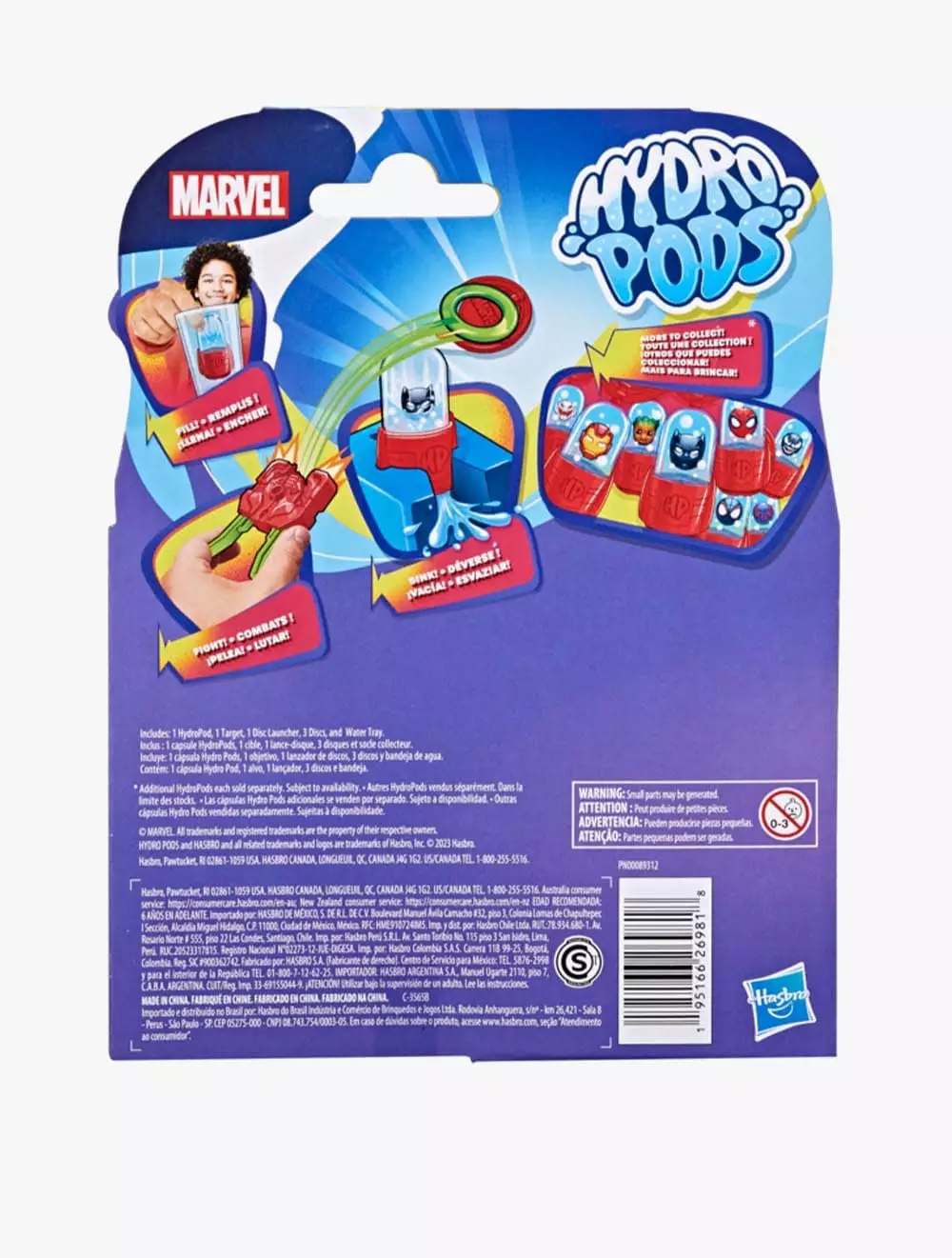 Hydro Pods Marvel Starter Pack - AVSG0723