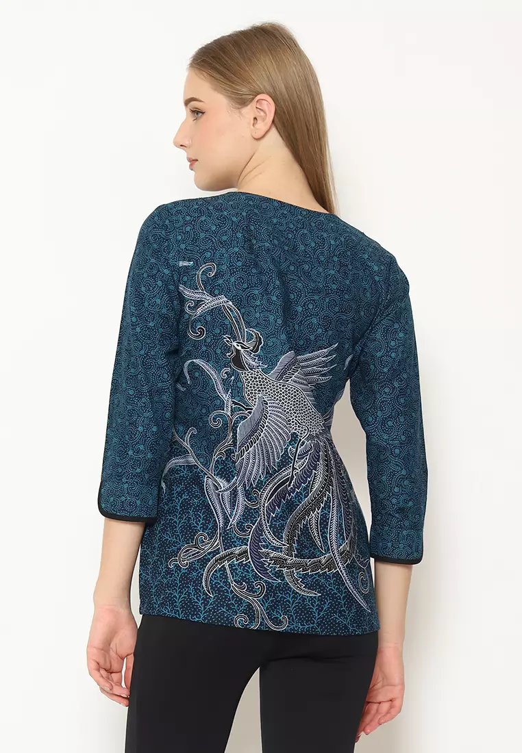 Hadinata Batik Wanita Blouse Callista Chairil