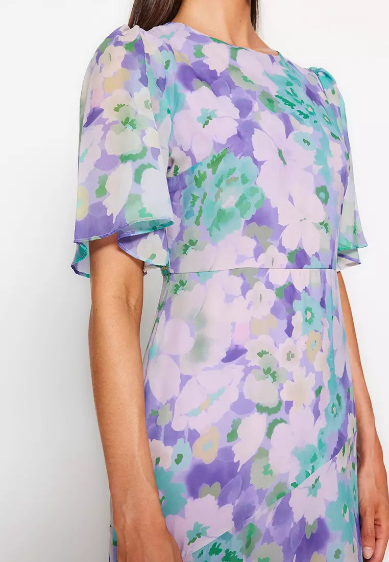 Floral Print Woven Dress