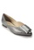 Shu Talk silver AMAZTEP  Pointed Toe Nappa Leather Upper With Ornament Low Heels 9769ASH0999726GS_2