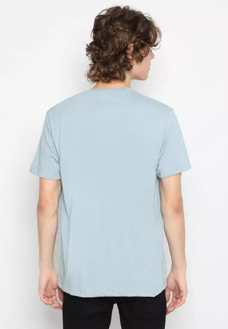 MATSUDA Kaos Polos Pocket T Shirt Cotton Chuo