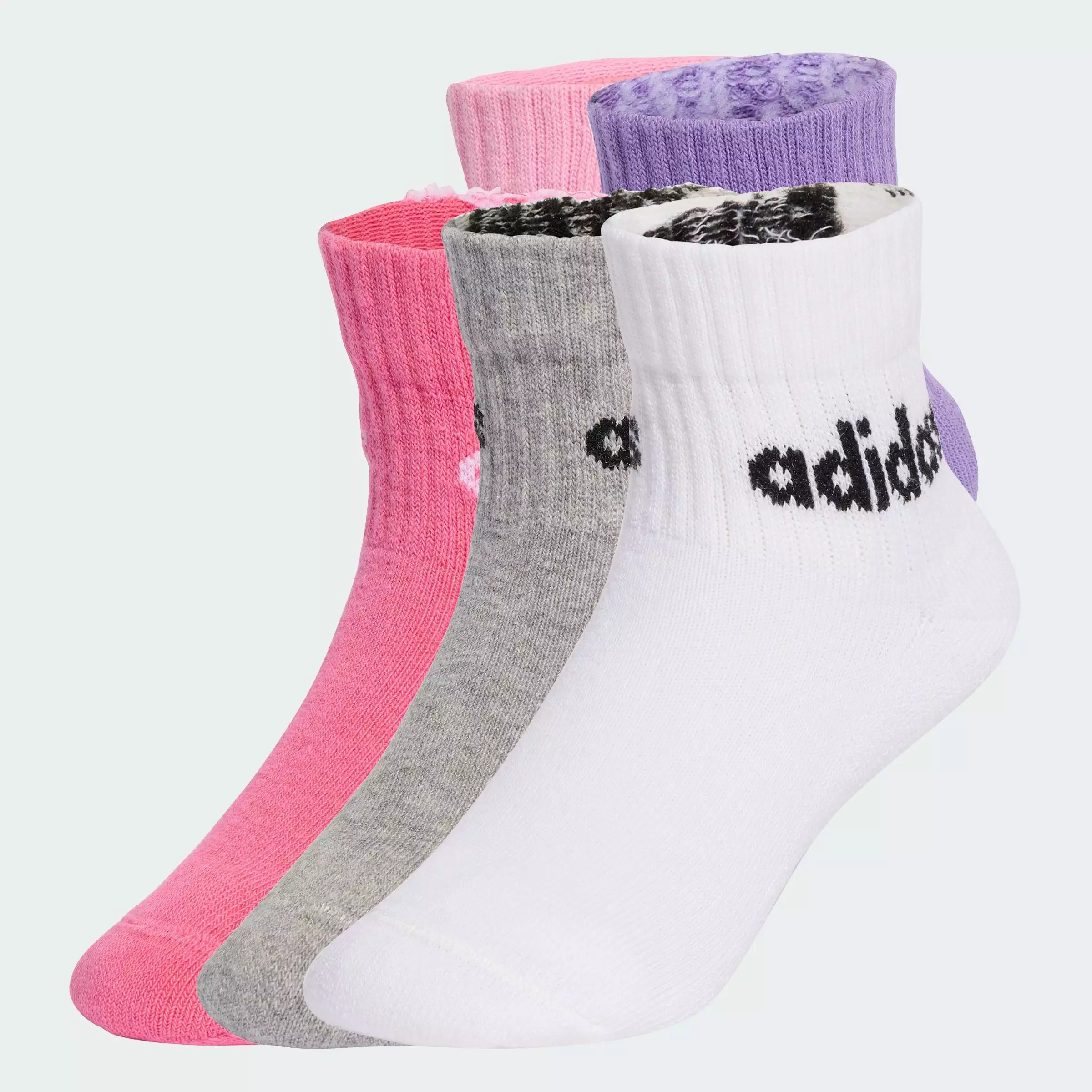 Linear Ankle Socks 5 Pairs