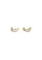 FAWNXFERN gold Double Band Irregular Half Hoop Earrings FB5B2AC80F2928GS_1