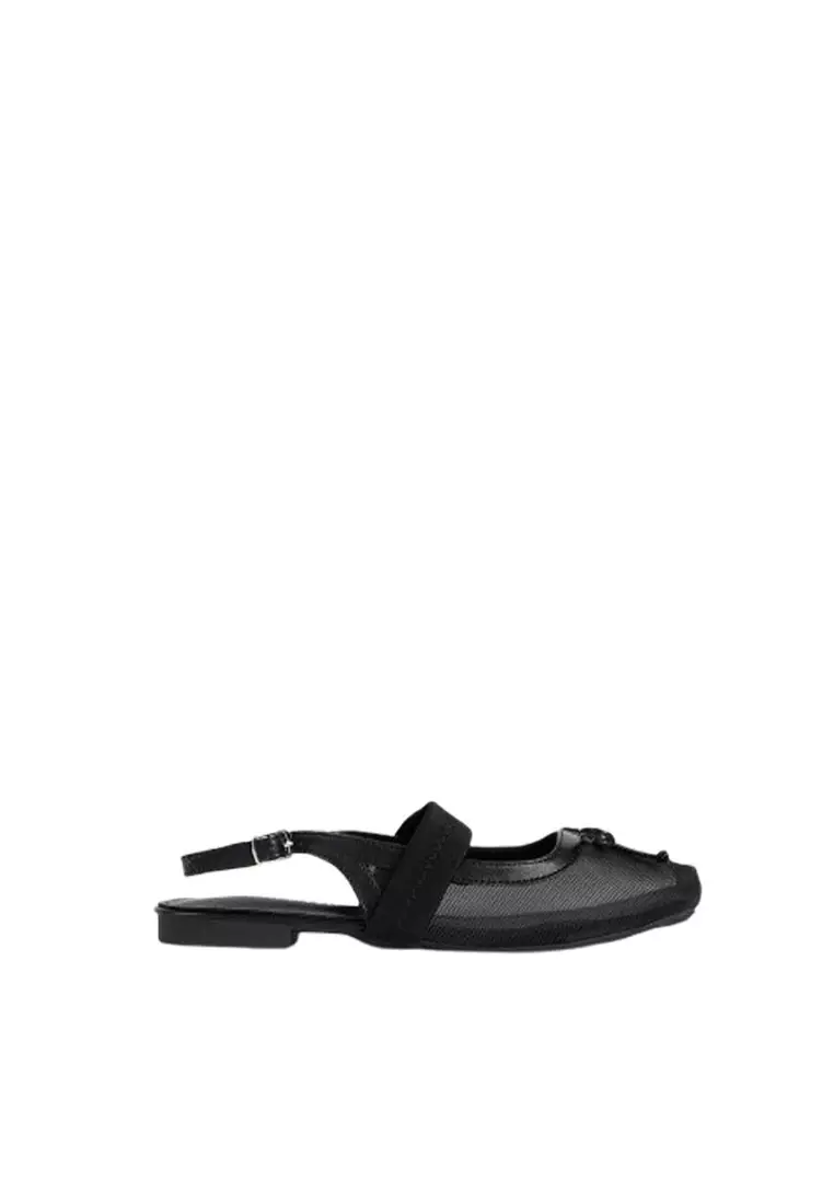 Discount on Happy2U  shoes - SKU: Brynn Ribbon Slingback Flats