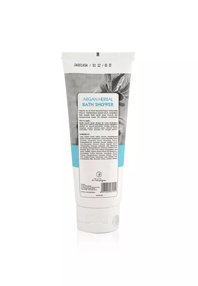 Natasha Argan Herbal Bath Shower 100gr