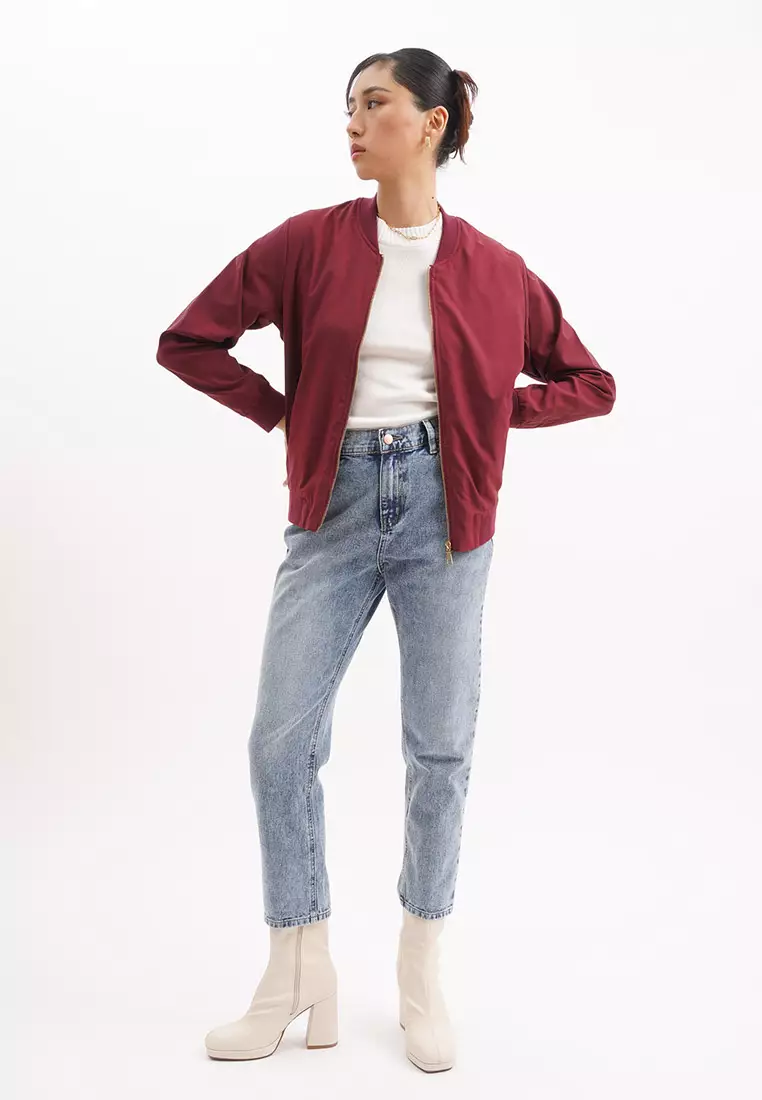Penshoppe bomber jacket womens store
