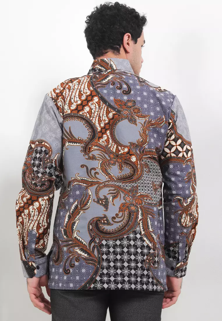 Ferdy Shirt Kemeja Batik Pria Panjang