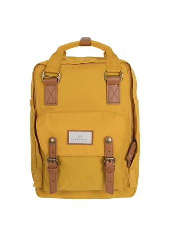 macaroon mustard backpack