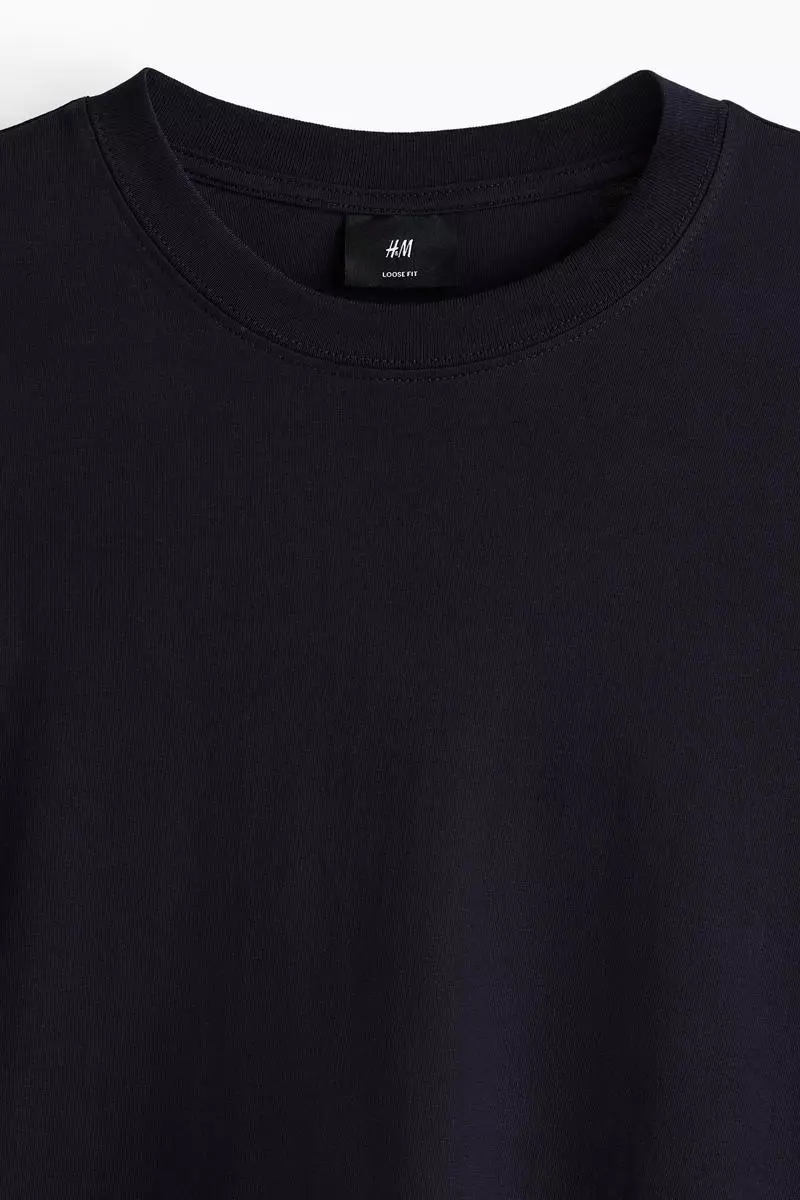 Loose Fit Long-sleeved jersey top