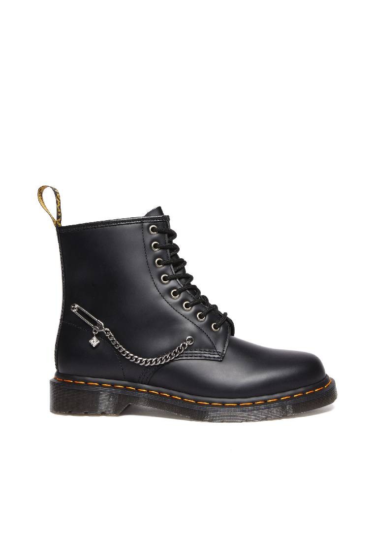 1460 SWAROVSKI LEATHER LACE UP BOOTS