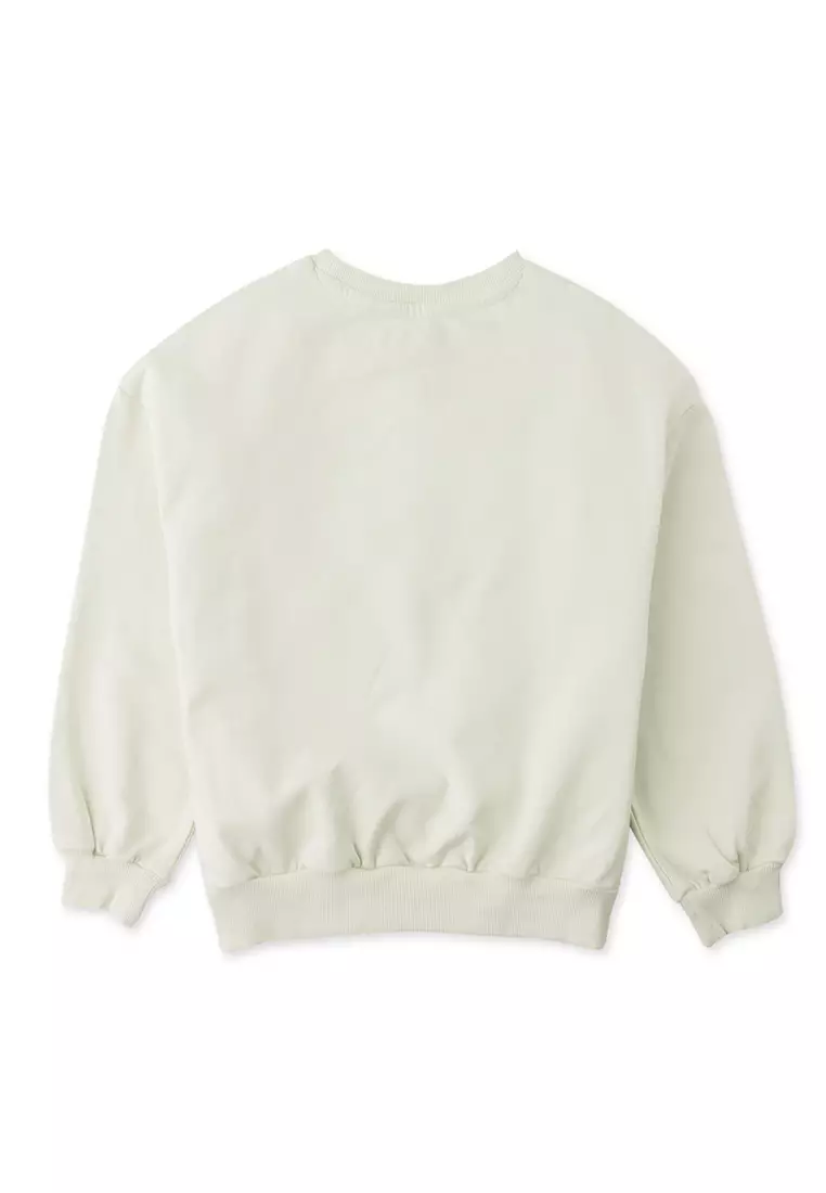 Girls Serena Terry Pullover With Veggies Print