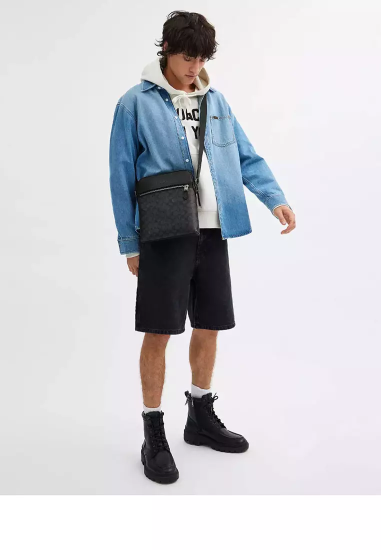 Houston Flight Bag In Signature Canvas