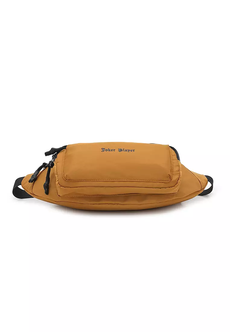 Men's Chest Bag / Sling Bag / Crossbody Bag - Yellow