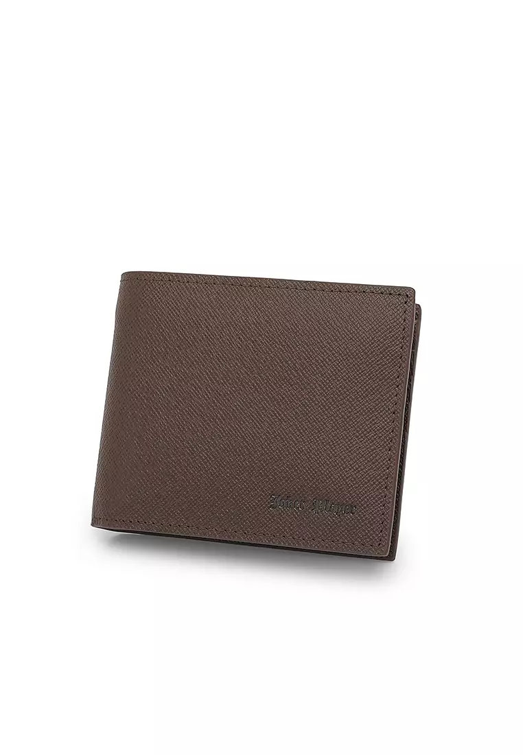 Gift Set - Leather RFID Wallet + 35mm Automatic Buckle Belt - Brown / Black