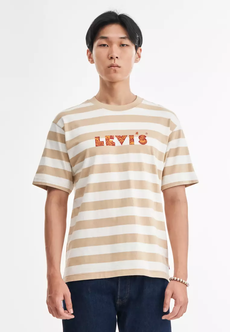 Levi's Single Tipped Polo shirt Men's Cotton size Medium Colour