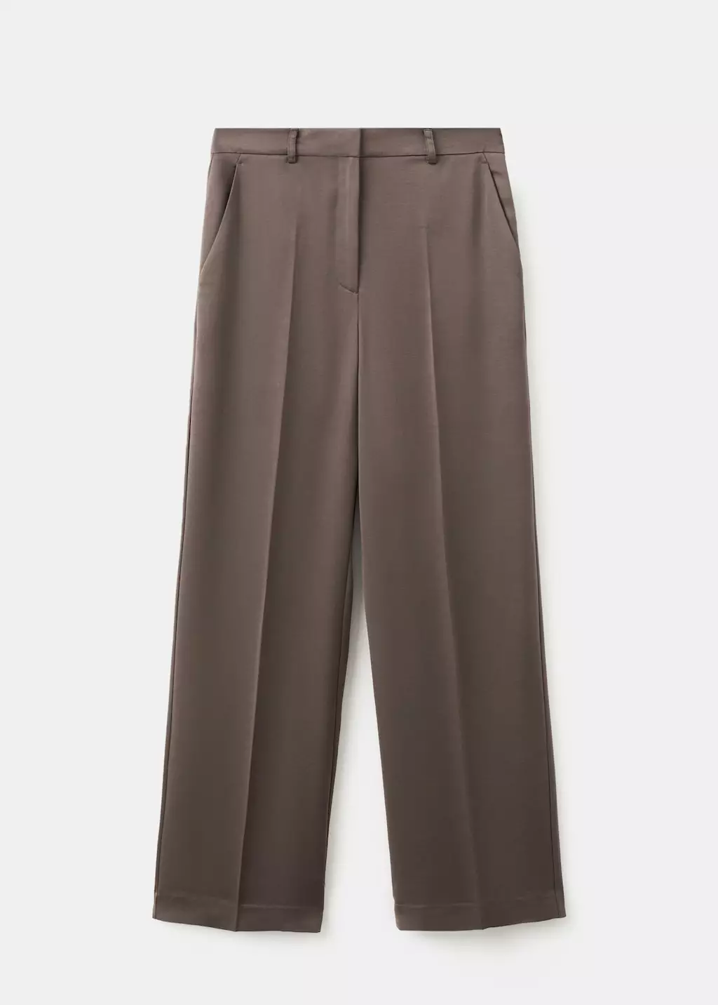 Celana straight satin