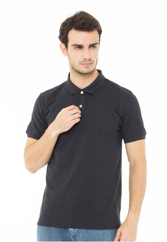 Black The Essential Polo Shirt