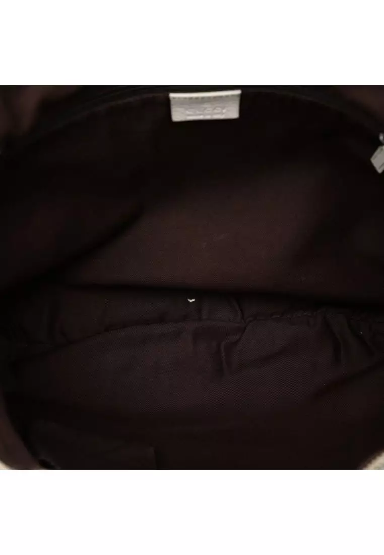 Pre-Loved Gucci Gg Canvas Abbey D Ring Crossbody