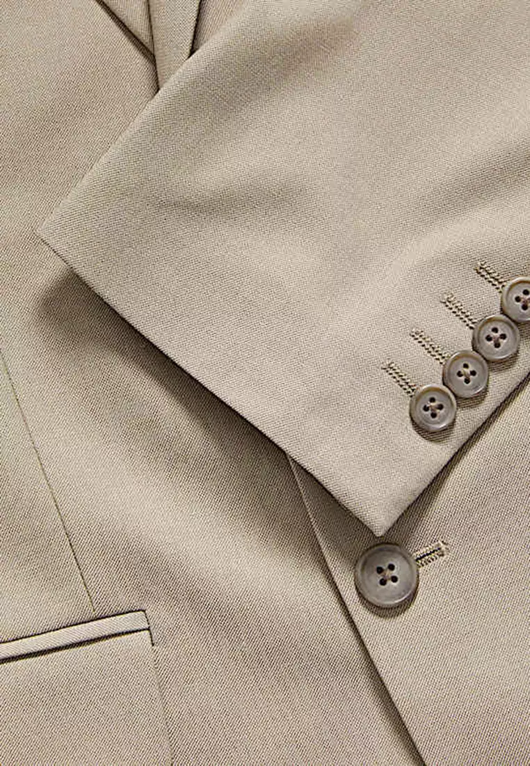 Slim Fit Stretch Suit Jacket