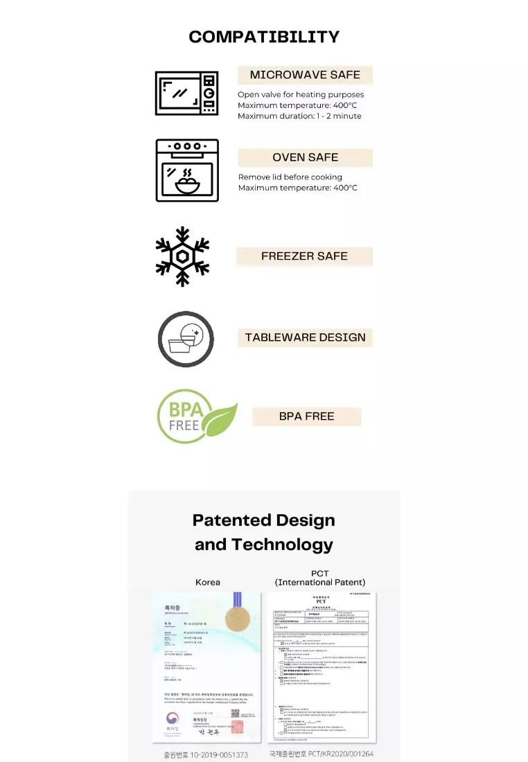 Buy Neoflam NEOFLAM Clik Borosilicate Glass Heat Resistance Airtight