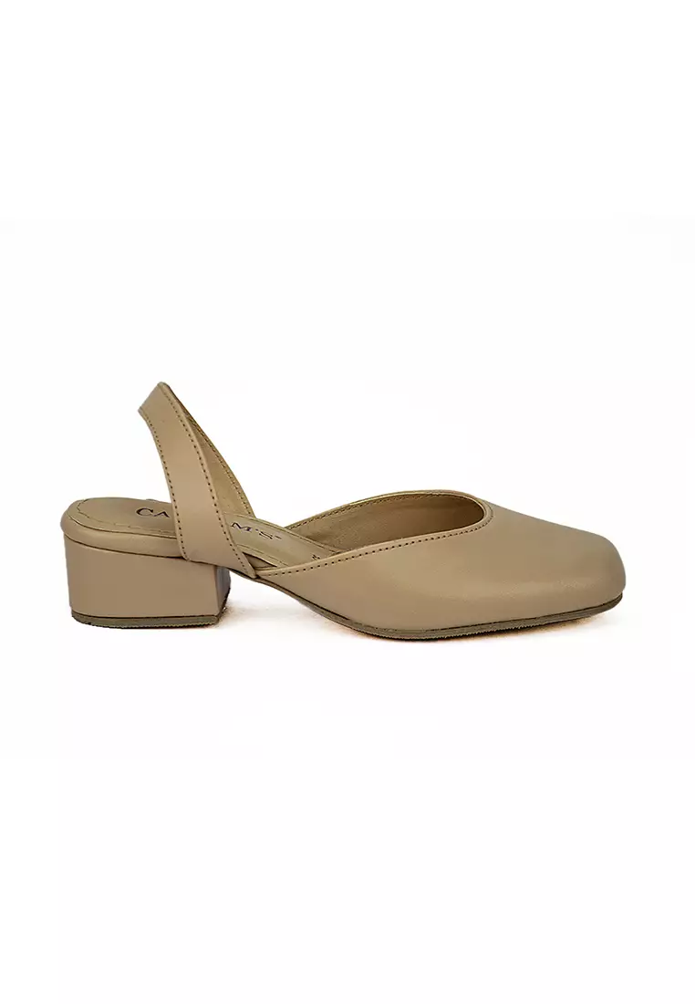 Discount on Cardam's Lifestyle  shoes - SKU: Eclc Rss 00203 Beige Heeled Sandals