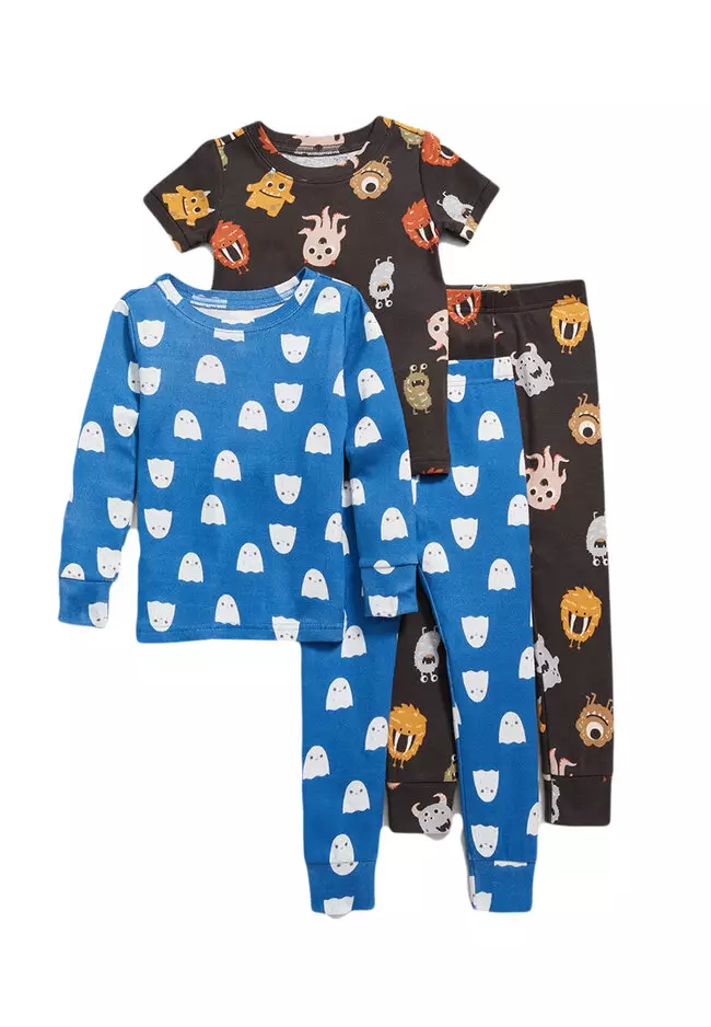 Buy Old Navy Toddler & Baby 4-Piece Pyjama Set 2023 Online | Zalora  Singapore