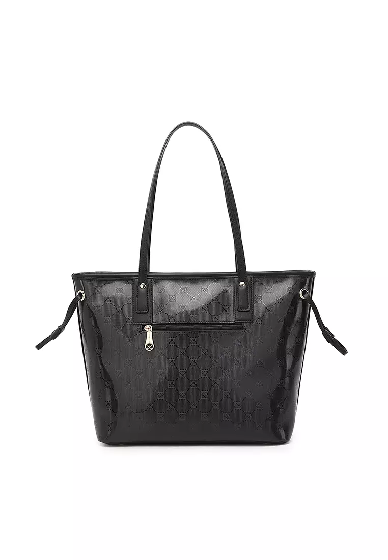 Women's Tote Bag / Shoulder Bag - Black