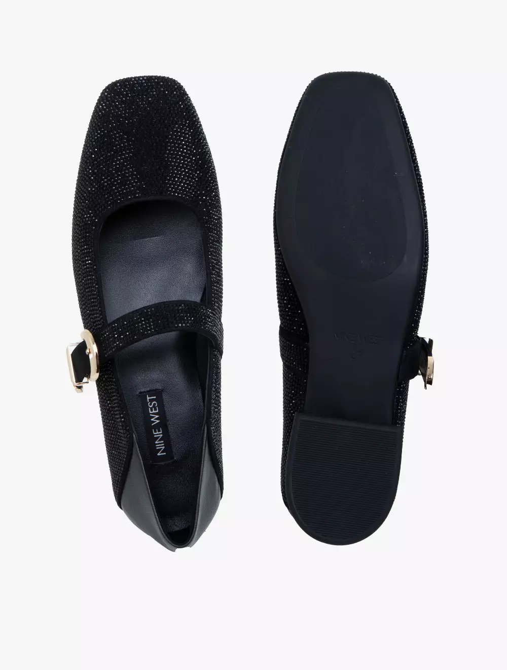 Nine West 2005P-52 Women's Mary Jane Heels - Black