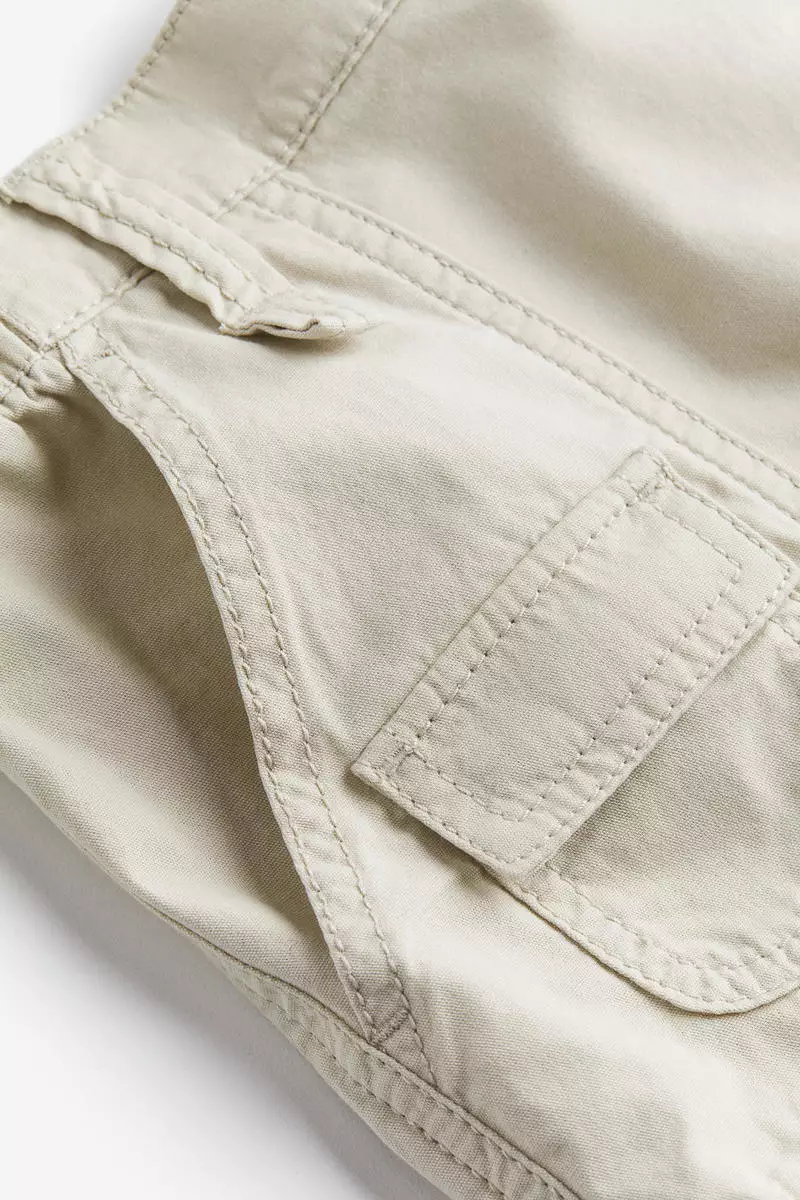 Buy H&M Canvas cargo trousers 2024 Online
