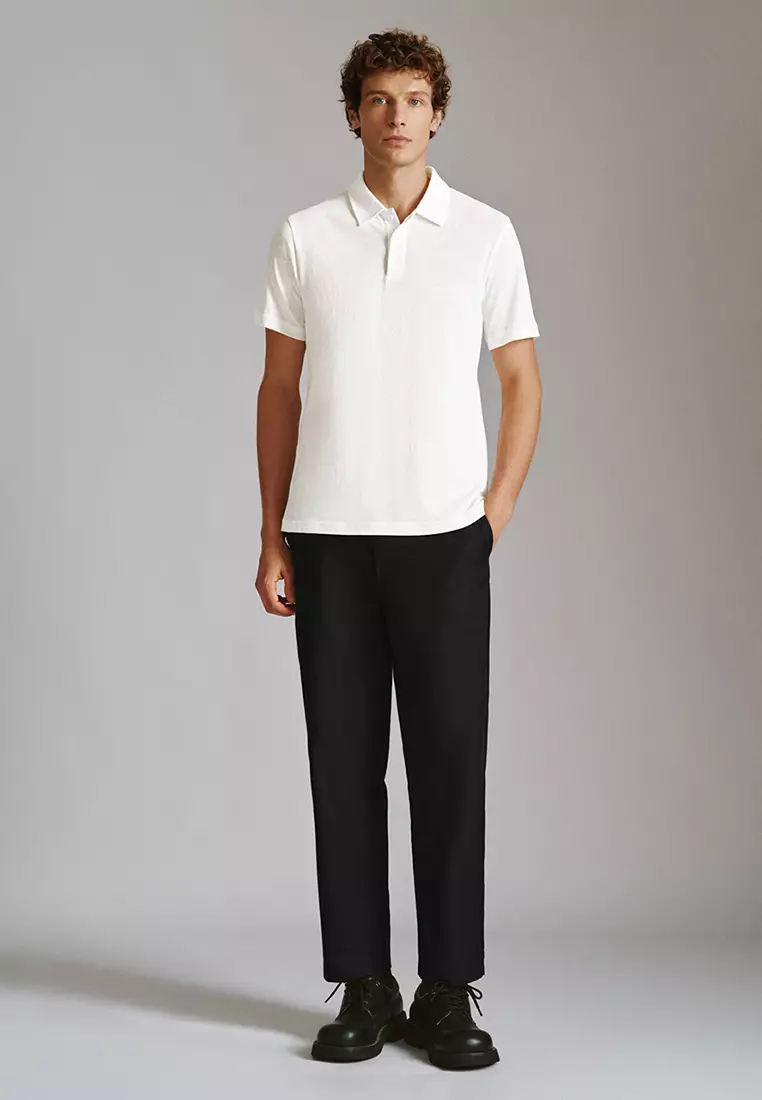 Casual Polo Collar Polo Shirt