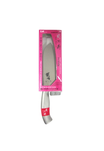 Kai grey KAI 16.50cm Seki Manju Stainless Steel Kitchen Knife - Santoku Knife 4181EHL1BCDBE0GS_1