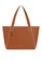 Strathberry brown S CABAS SHOULDER BAG - TAN WITH VANILLA STITCH F732AAC73B4F2DGS_1