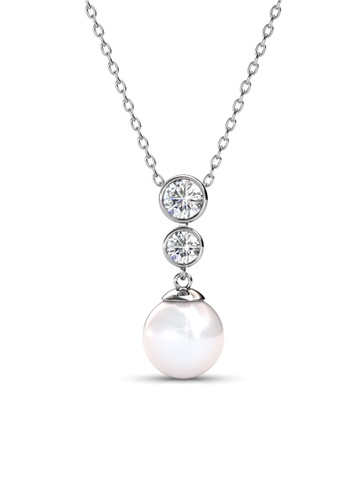 Her Jewellery Bubbly Pearl Pendant -  Made with premium grade crystals from Austria HE210AC74XSZSG_1