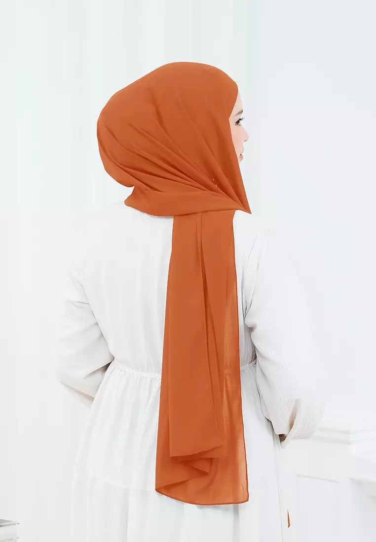 HIJAB INSTAN ELENA - DUSTY BRICK