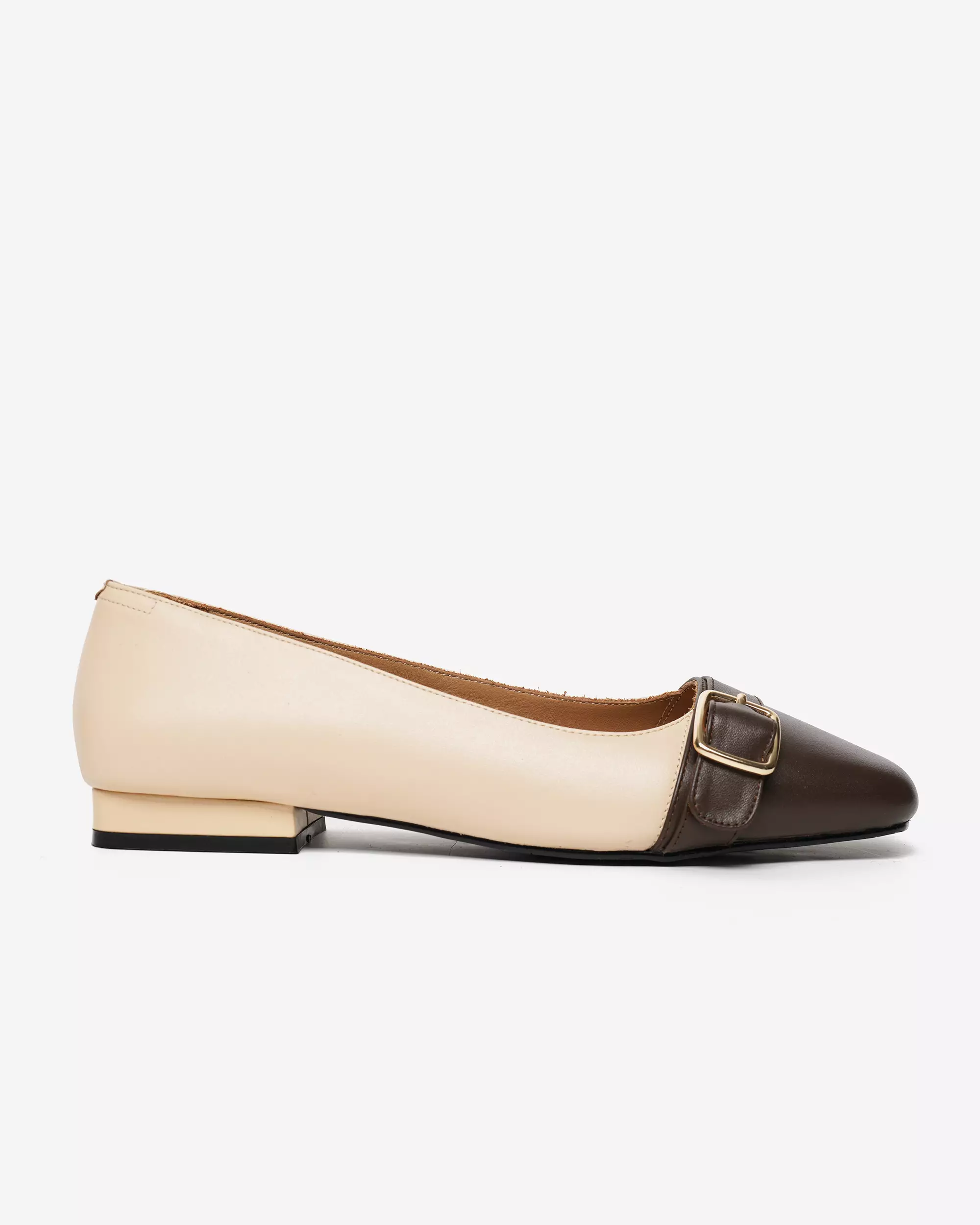 Buccheri Nyssa Flats Women Nude/Dbrown