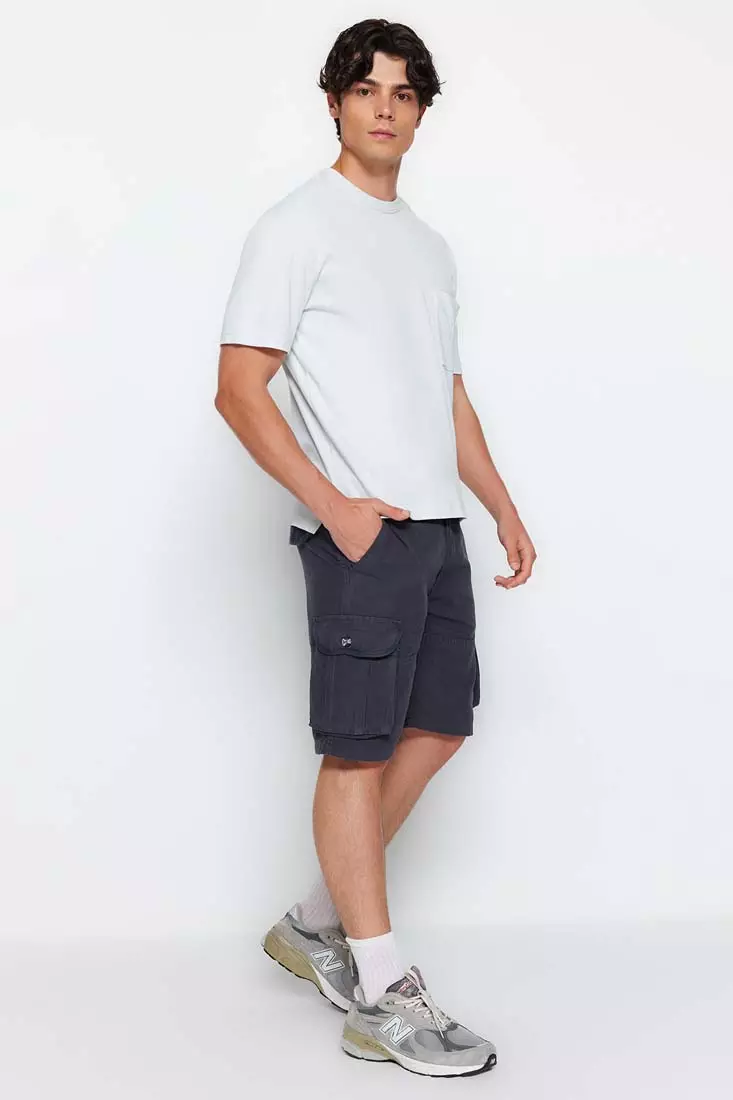 Men's canvas cargo hotsell shorts