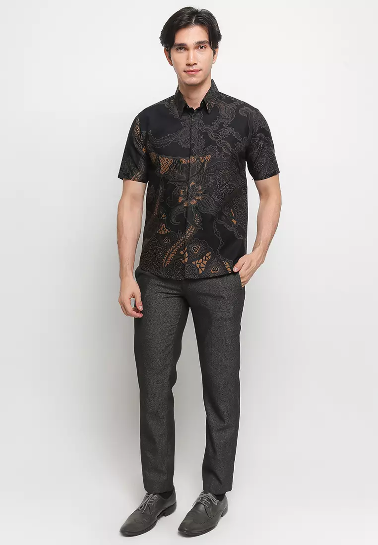 BATIK TALENTA EXCLUSIVE Lengan pendek slimfit BUNGGA RR MELATI