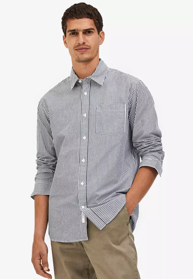 selected homme striped shirt