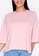 ZALORA BASICS pink Side Split T-shirt 972F9AA72AC08FGS_3