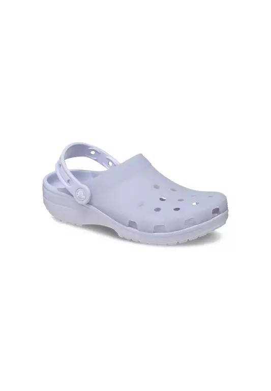 Classic Frosted Clog in Purple Moon