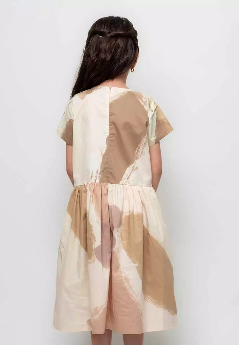 Treehouse Stephanie Dress in  Abstract Print