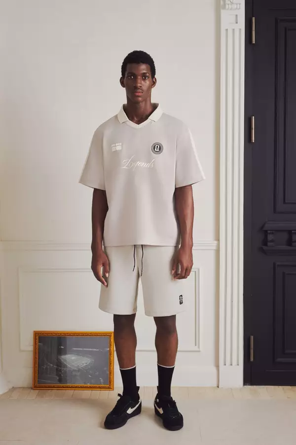 LARUSSO FIFA Collection - Celana Pendek Sweatpants Premium Official Fifa World Cup 2026 - Dove Grey